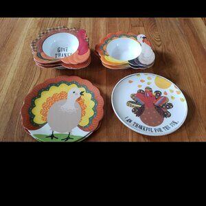 Pottery Barn Kids Thanksgiving Dinnerware